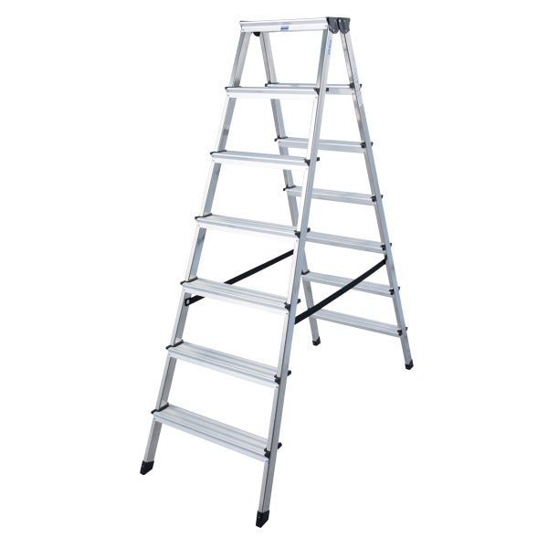 Aluminium Stufenleiter mit sechs Stufen