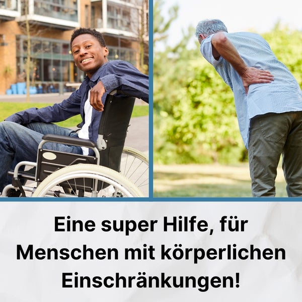 Greifzange Müllzange Müllgreifer Greifer für Senioren Müllzange Kinder Greifzange für Müll Müllsammler Aluminium Drehbar mit Magnet
