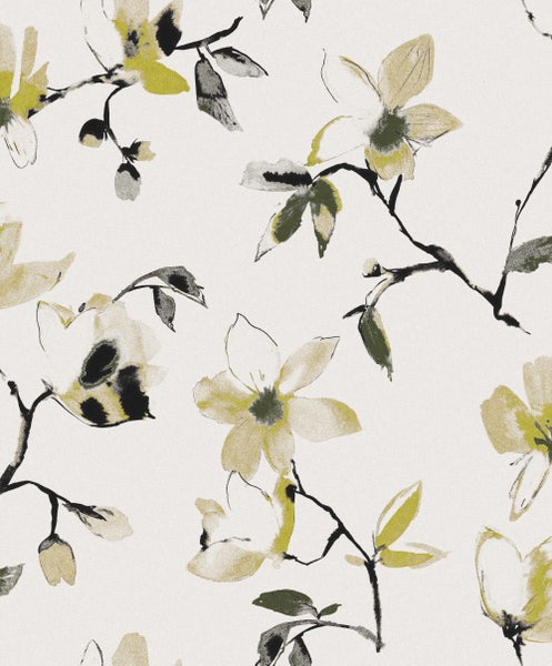 Masureel Tapete Blumen Beige - 53 cm x 10.05 m - 631933