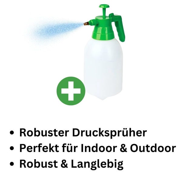 Druck-Sprühflasche 3 Liter für Pflanzen & Haushalt – robustes Design, vielseitig einsetzbar für Garten, Reinigung & Pflege