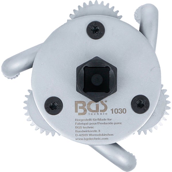 BGS Ölfilterspinne 3-armig für Ölfilter Ø 80 - 135 mm - 1030