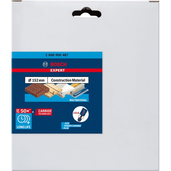 Bosch Expert Construction Material Lochsäge 152 x 60 mm - 2608900487