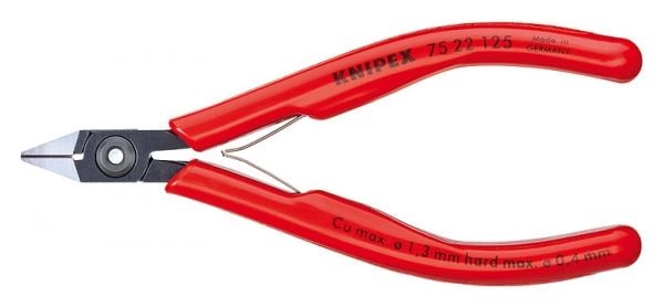 Knipex Elektronik-Seitenschneider 125 mm - 7522125