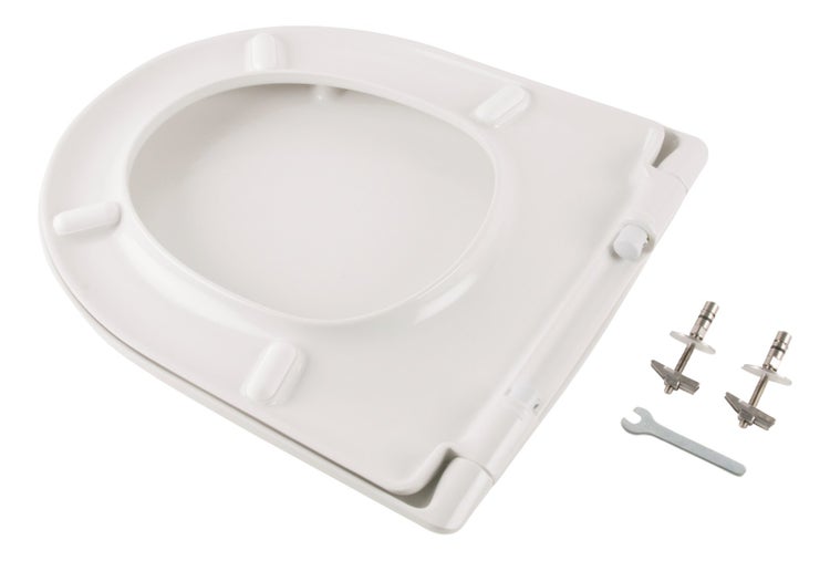Toilettensitz mit Befestigungsmaterial