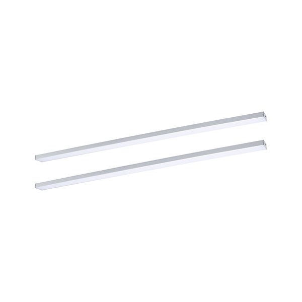 LED Unterschrankleuchte Inline Erweiterungsset Tunable White 2x6W 550x26mm 2x500lm 24V Chrom matt