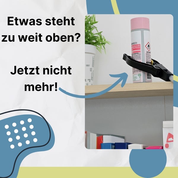 Greifzange Müllzange Müllgreifer Greifer für Senioren Müllzange Kinder Greifzange für Müll Müllsammler Aluminium Drehbar mit Magnet