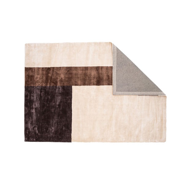 Arvid Teppich 300x202cm Braun. 202 X 300 X 2 cm
