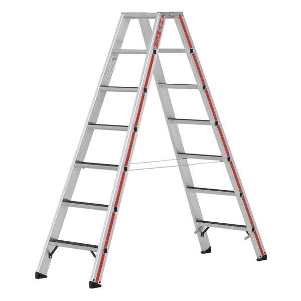 Aluminium Klapptrittleiter mit Stufen