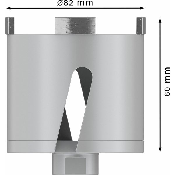 Bosch PRO Socket Core Cutter dry 82 x 60 mm M16-Gewinde - 2608599048