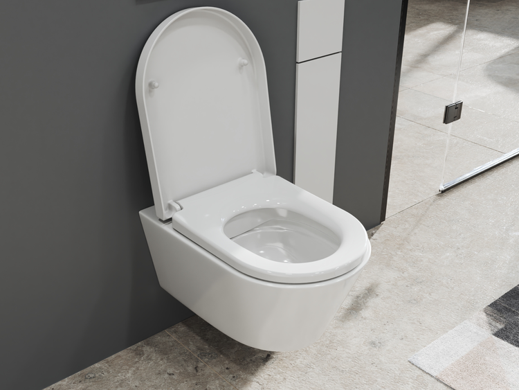 SSWW Design Hänge-WC Beta CT2063V.19 – Spülrandlos – mit Softclose & Nanobeschichtung