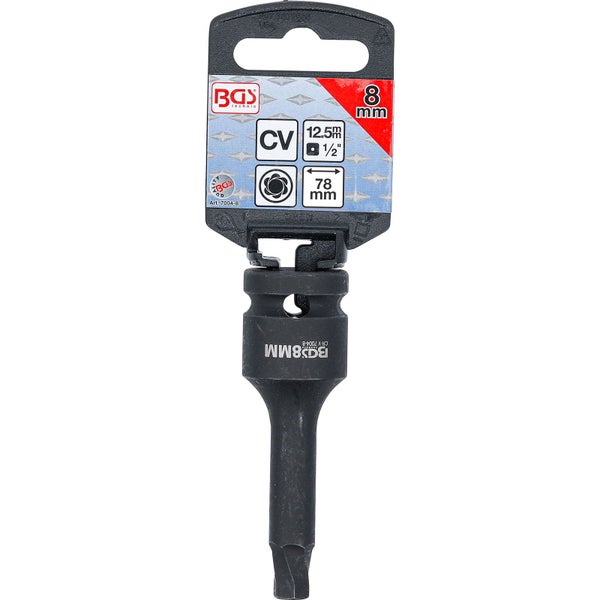 BGS technic Steckschlüssel-Einsatz mit 8 mm Sechskant