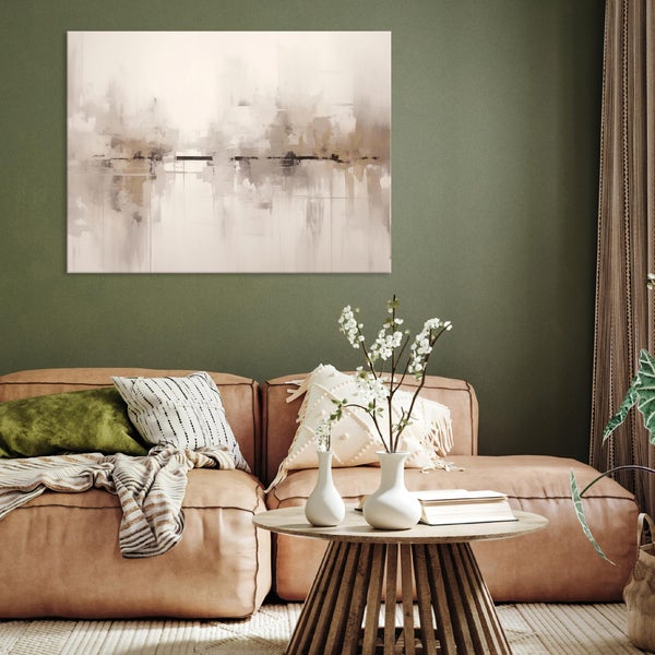 Leinwandbild Abstrakt Loft Bilder Wohnzimmer 120X80 cm
