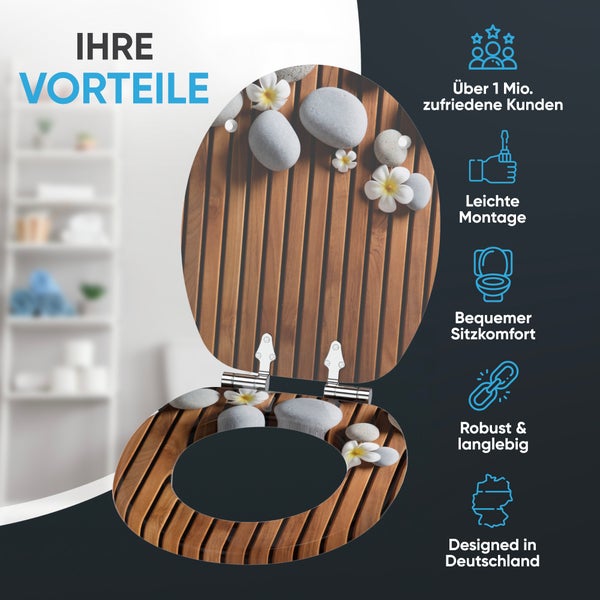 WC-Sitz mit Absenkautomatik Zentara