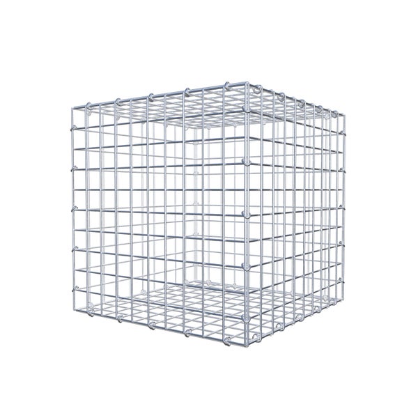 Gabione 50 cm x 50 cm x 50 cm (L x H x T), Maschenweite 5 cm x 5 cm, C-Ring