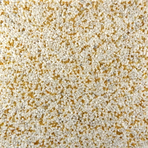Terralith Glassteinteppich Vetro Giallo / Bianco für 1 qm -außen-