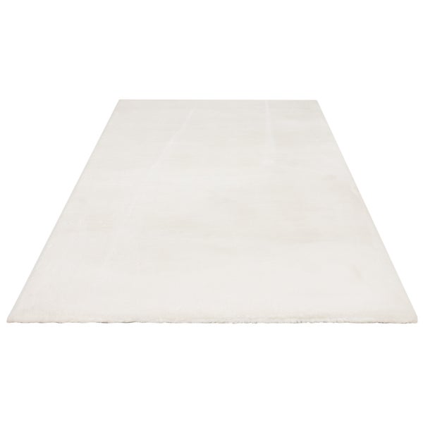 Rechteckiger Hochflor Teppich für Wohnbereiche