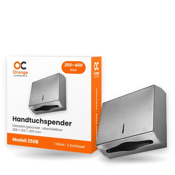 Edelstahl Handtuchspender Papierspender Handtuch Spender