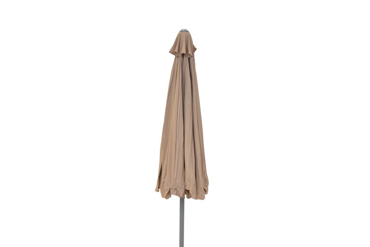 Marktschirm, rund 400 cm, beige