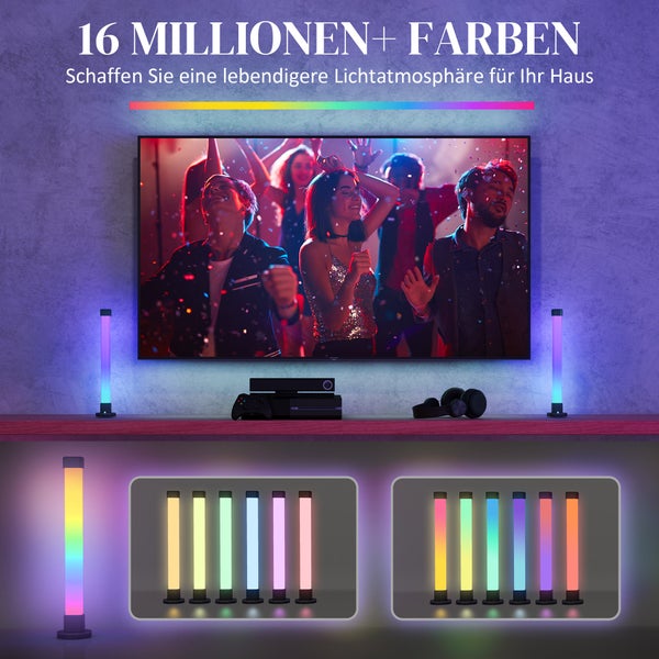 LED-Lichtsäulen für stimmungsvolle Beleuchtung im Wohnbereich