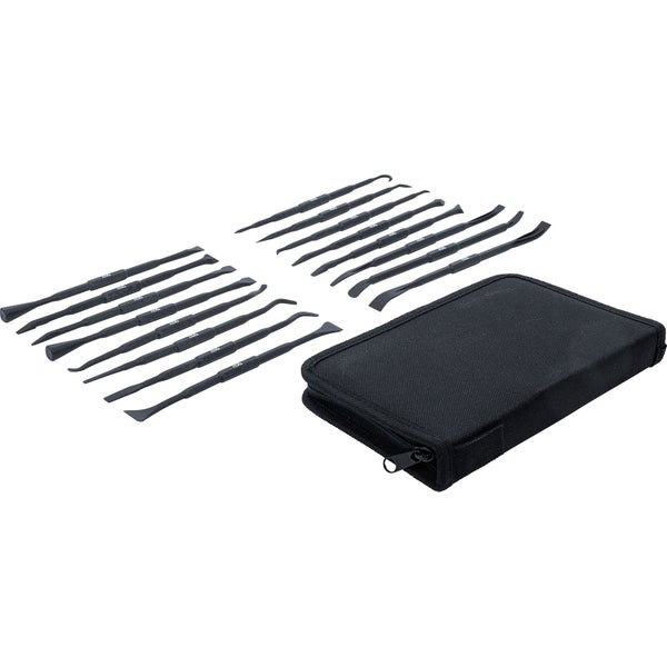 Set aus 13 Modellierwerkzeugen mit Aufbewahrungstasche