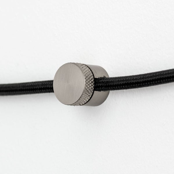 Wand und Deckenpin Kabelhalter Ø 19 mm Metall Nickel matt 3 Stück