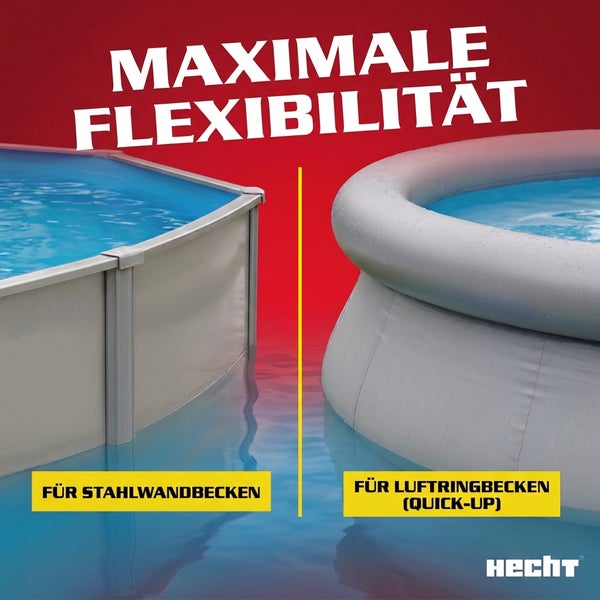 Maximale Flexibilität: Stahlwandbecken und Luftringbecken im Vergleich