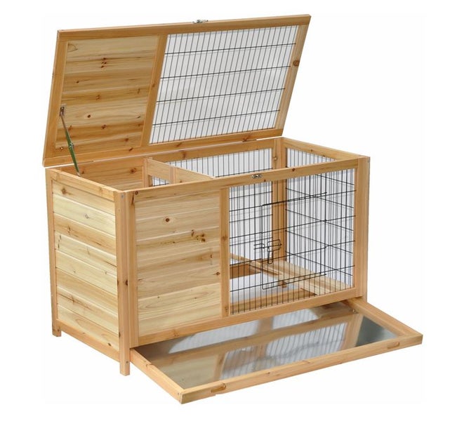 Kleintierstall Easy natur Hasen Meerschweinchen