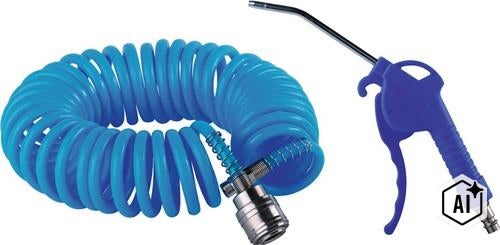 Druckluftschlauch mit Ausblaspistole