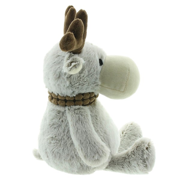 FRANK FLECHTWAREN | Türstopper Rentier, ca. Höhe 25 cm, POLYESTER, SAND
