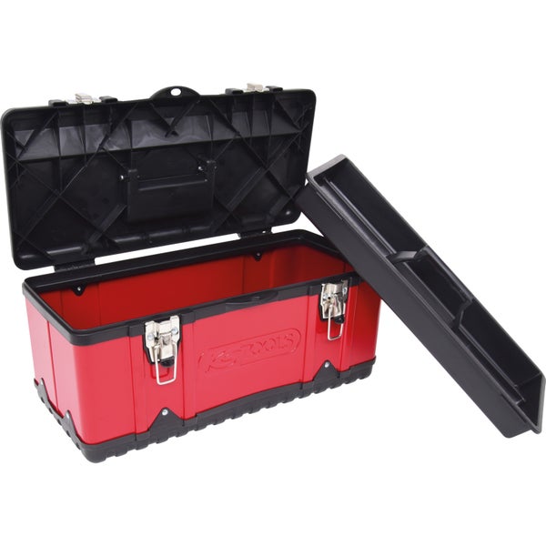 KS TOOLS Kunststoff-Stahlblech-Werkzeugkiste, 470x238x203mm - 850.0350