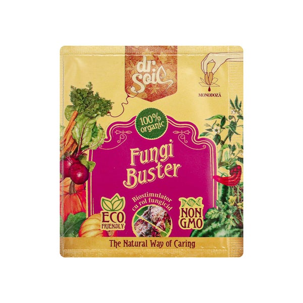Dr.Soil FUNGI BUSTER, Biostimulator mit fungizider Wirkung, 10ml Einzeldosis pro 1L Sprühlösung