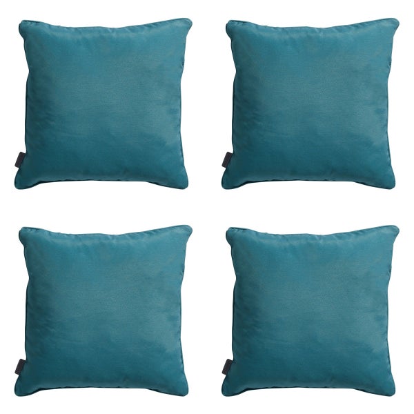 Dekokissen Panama seeblau - Ca. 45x45 cm - 4er-Set