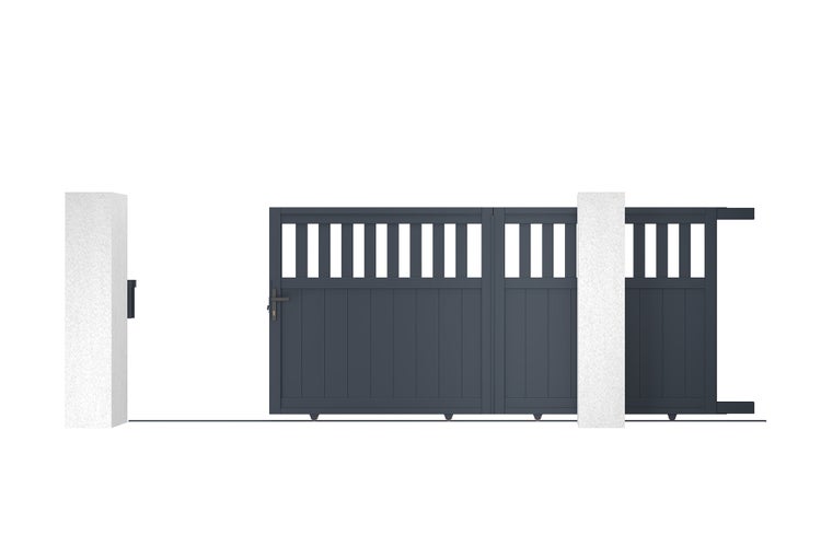 Rollgerüst aus Aluminium mit Arbeitsplattformen