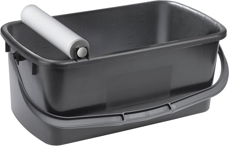 kwb Profi Fliesenleger-Waschset 3-teilig  10 l Wasch-Eimer inkl. Ausdrückrolle, 1x Schwamm-Brett aus Zellgummi-Kunsstoff, 1x Putz-Brett mit Hydroschwamm-Auflage, Made in Germany