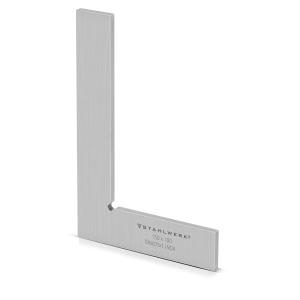 Stahlwinkel 150 x 100 Millimeter DIN875/1 INOX