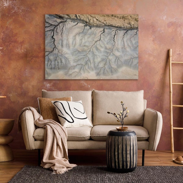 Canvas-Akustikbild mit sehr guten Schallabsorptions-Eigenschaften für eine gute Raumakustik 90x60cm AB00045