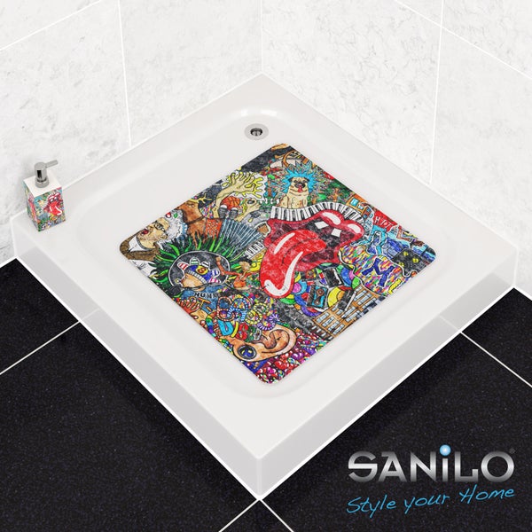 Sanilo Badematte Graffiti
