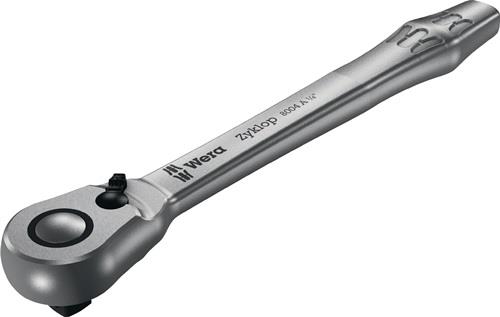 Wera 8004 A Zyklop Metal-Knarre mit Umschalthebel mit 1/4-Antrieb - 004004