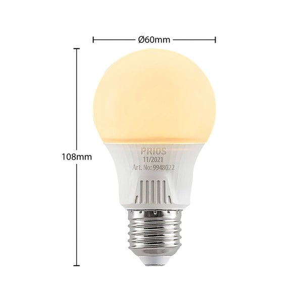 PRIOS E27 LED Lampe 7W (E27) - Leuchtmittel Lampen Energiesparlampe
