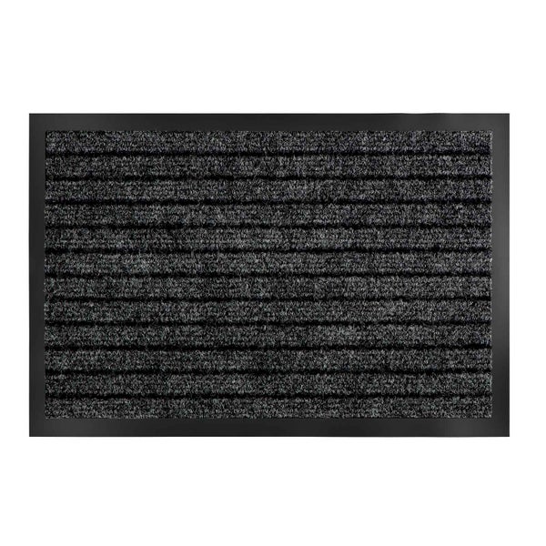 FLOORDIREKT Schmutzfangmatte Dura - Türmatte Für Innen & Außen - Anthrazit - 66 x 120 cm