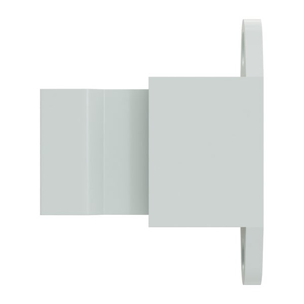 Geiger Kurbelhalter | verstellbar in 6 Stufen (33-53 mm) | für 12-17 mm Kurbeln | Kunststoff | grau