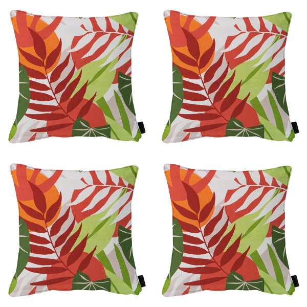 Dekokissen Iven terra - Ca. 50x50 cm - 4er-Set