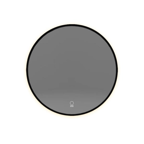 Home Deluxe LED-Spiegel Rund DUBI 80 cm  - Beschlagfrei & Dimmbar|Badezimmerspiegel, Badspiegel mit Beleuchtung, Wandspiegel