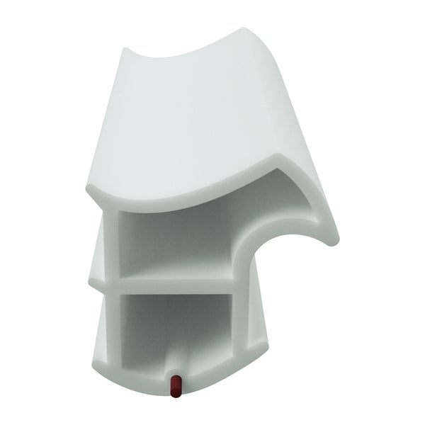 Kantenschutzprofil aus Kunststoff