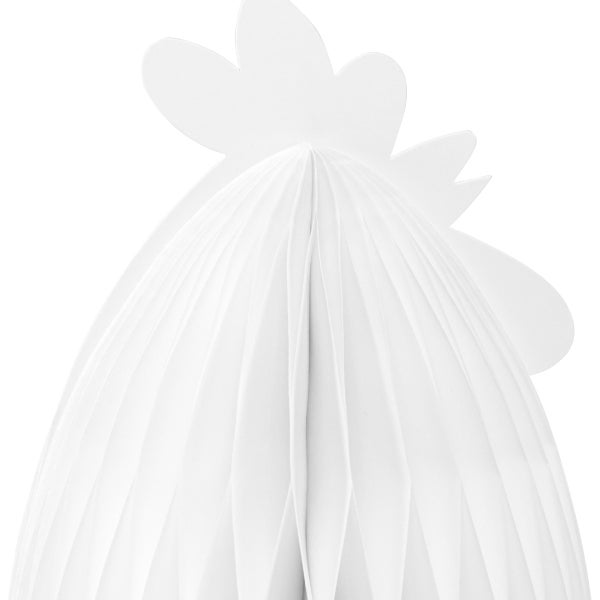 Dekorativer Papier-Hahn als Raumschmuck