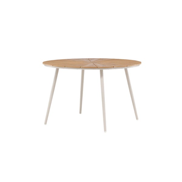 San Vito Gartentisch Ø120cm beige. 120 X 120 X 74 cm