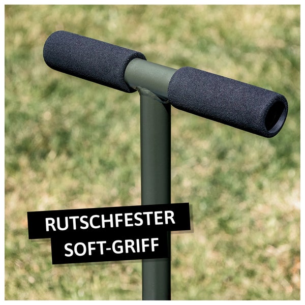 Detailaufnahme eines Werkzeugs mit rutschfestem Softgriff