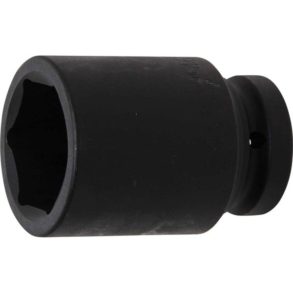 BGS Kraft-Steckschlüssel-Einsatz Sechskant tief Antrieb Innenvierkant 25 mm (1) SW 46 mm - 5500-46