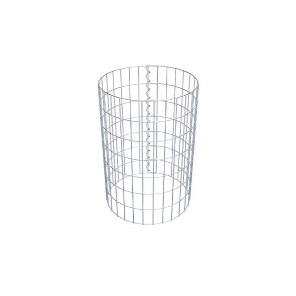 Gabionensäule Durchmesser 47 cm, MW 5 x 10 cm rund - Höhe: 0,70 m