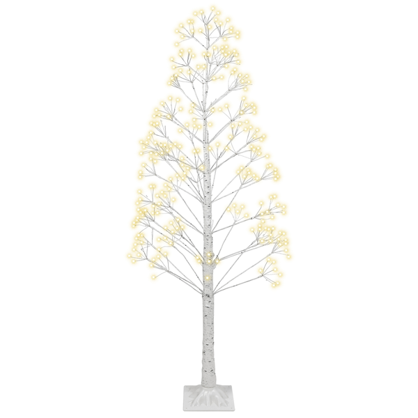 Outdoor Weihnachtsbeleuchtung LED Tannenbaum 180 cm weiß BALINI